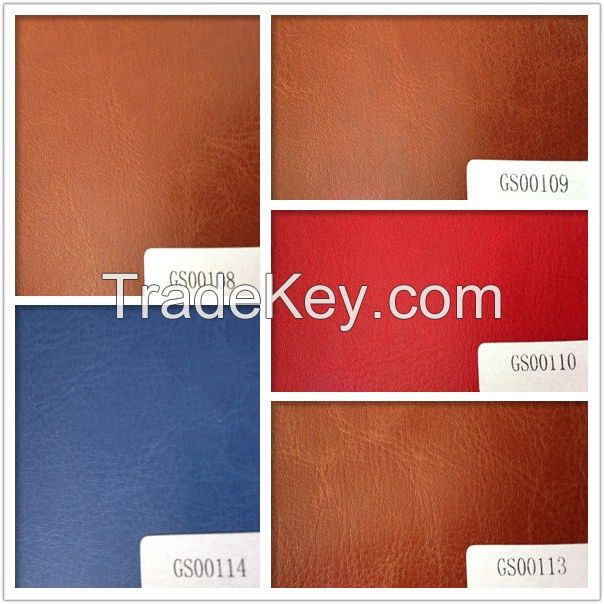 Anti-abrasive Anti-mildew Pull-up effect PU leather material