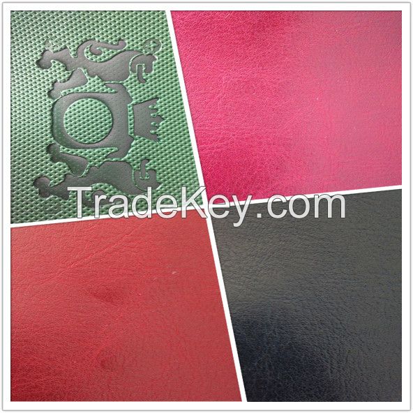 Anti-abrasive Elastic Pull-up effect leather material
