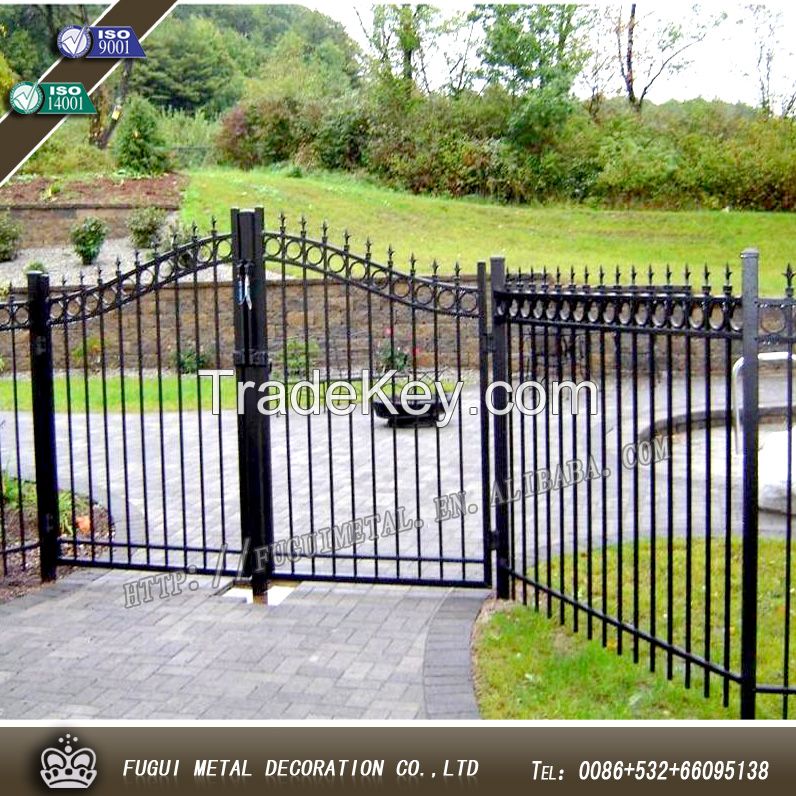 practical wrought iron gate