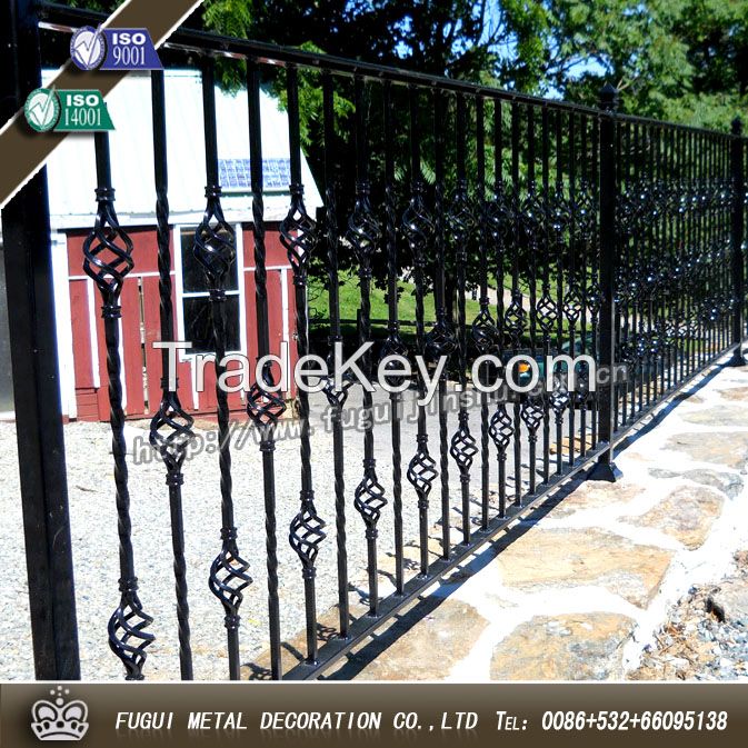 Powder coated hot dipped galvanized high quality round galvanized metal fence posts