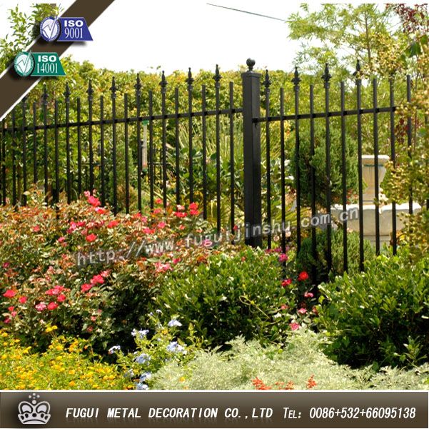Powder coated hot dipped galvanized high quality round galvanized metal fence posts