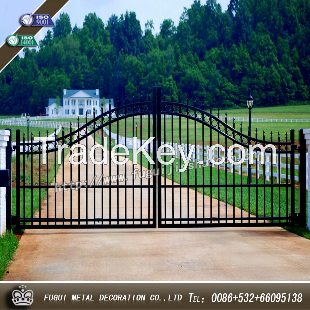 Good quality Galvanised wrought iron gate