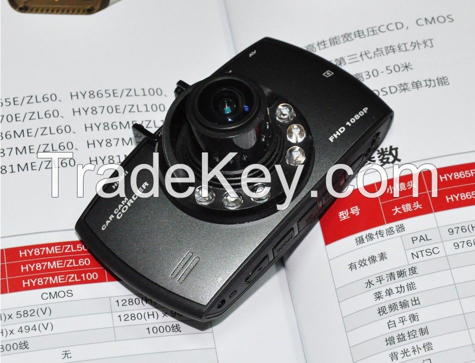 New 2014 DK550 Novatek AR0330 Lens 2.7'' TFT WDR 1080P Full HD H.264 G-sensor SOS Vehicle Cameras Video Recorder