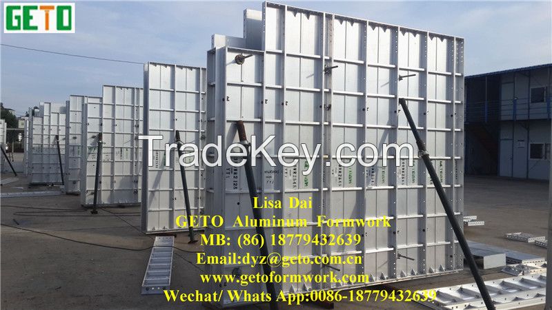 For sale Aluminum formwork concrete form/Aluminum formwork system