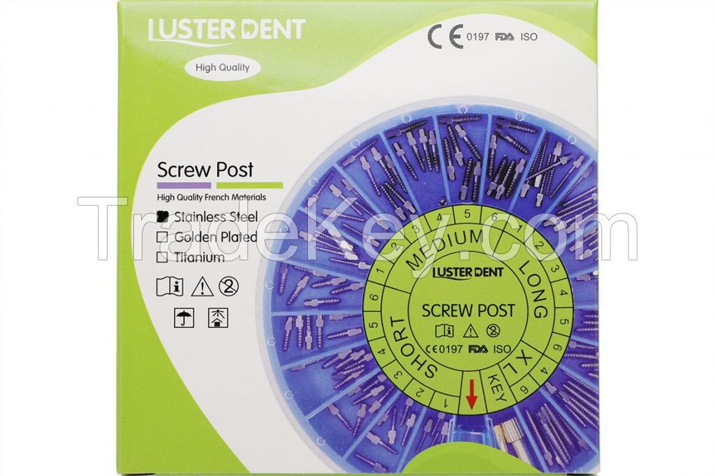 Lusterdent Screw Posts