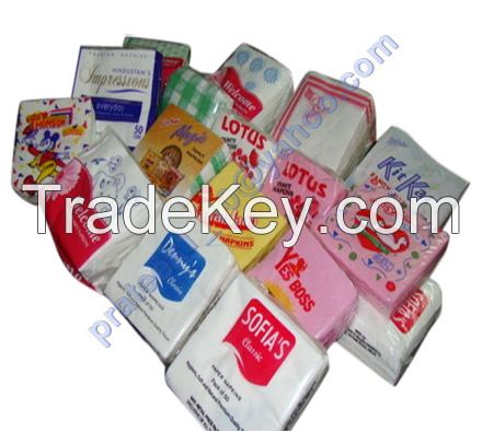 Complete Range of Paper Napkins