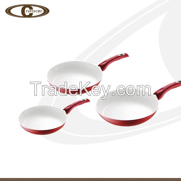 Styling utensils aluminum ceramic fry pan non-stick frying pan