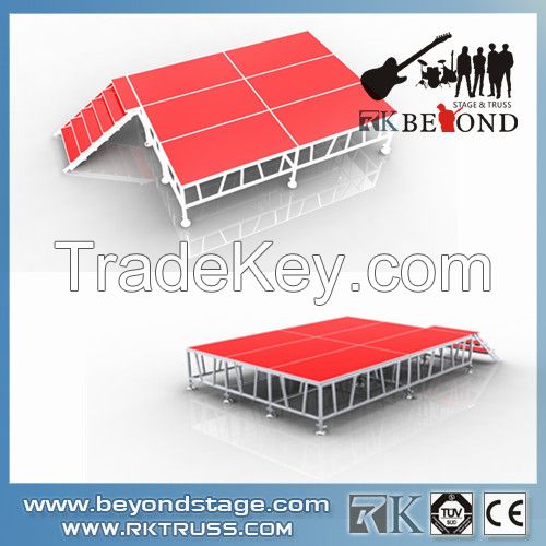 Aluminum Portable Stages/wedding stage/Mobile Stages for sale 