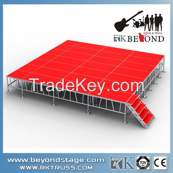 Aluminum Portable Stages/wedding stage/Mobile Stages for sale 