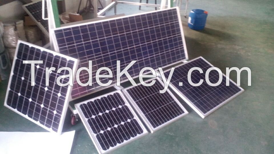 Solar panel ranging from 30W to 300W