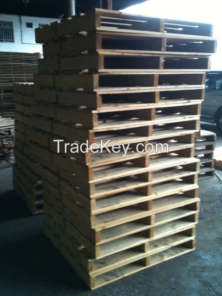 Wooden pallets