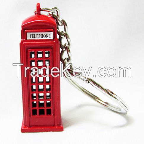 2012 London Olympic souvenirs 2014 new London red metal telephone key