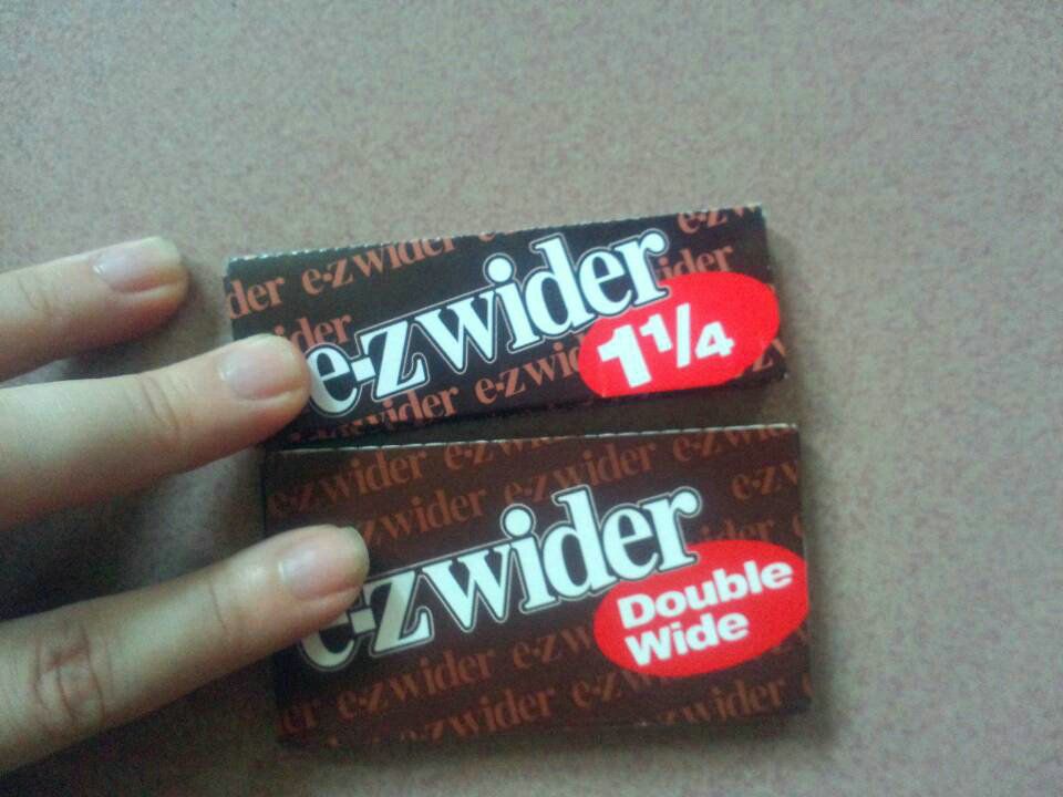 Double Wider E-Zwider Cigarette Rolling Paper 1box/lot