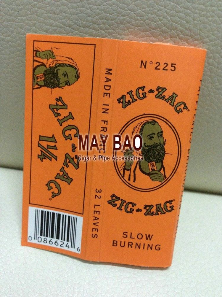 MAYBAO ZIG-ZAG orange cigarette rolling papers with watermarks 78mm smoking rolling paper 40boxes/lot DHL Shipping