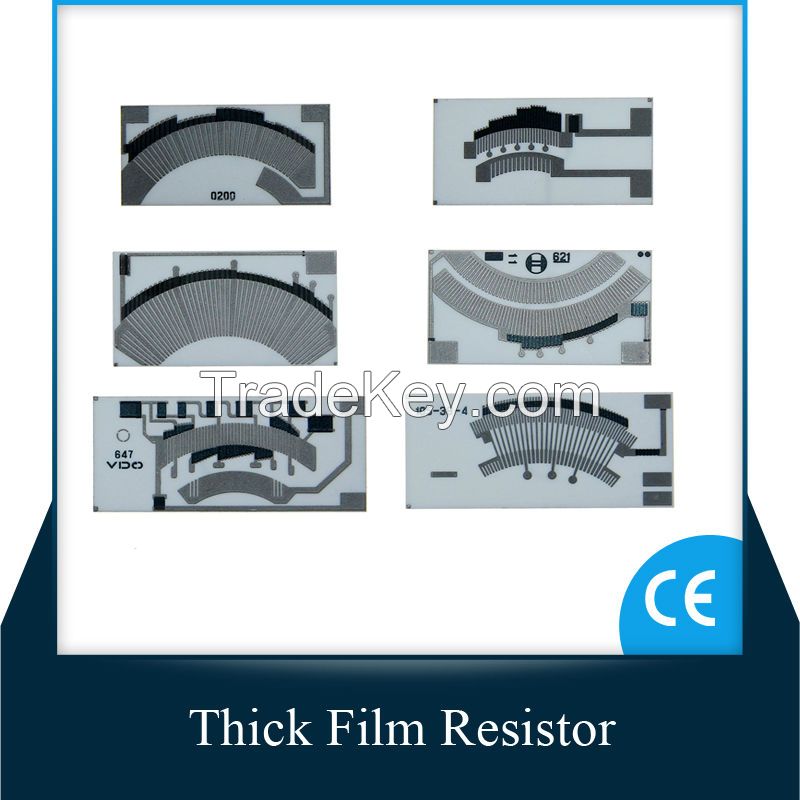 high wear resistance 96% Al2O3 ceramic substrate resistor