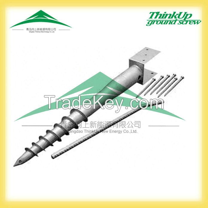 HOT SALE! Hot Dipped Galvanized Ground Screw for Solar Energy System