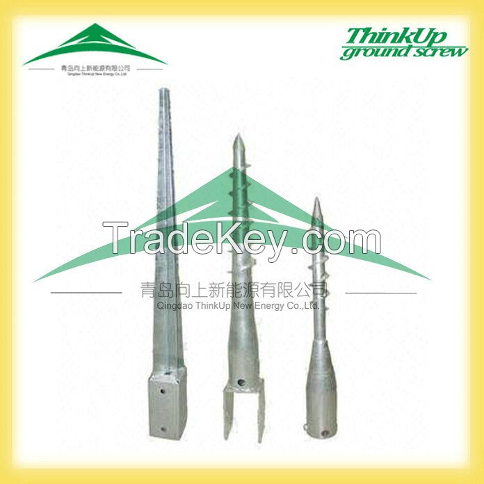 HOT SALE! Hot Dipped Galvanized Ground Screw for Solar Energy System