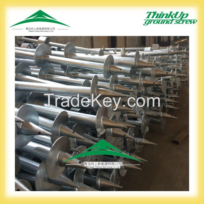 HOT SALE! Hot Dipped Galvanized Ground Screw for Solar Energy System