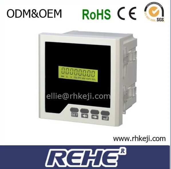 Single Phase LCD Multifunction Meters 