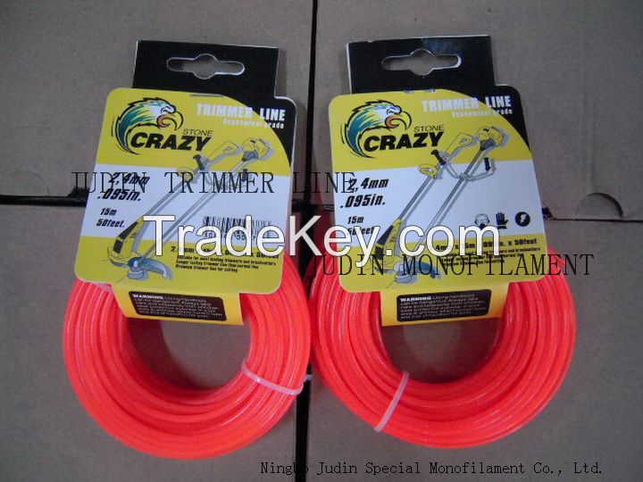 Head Card Packing Nylon Trimmer Line