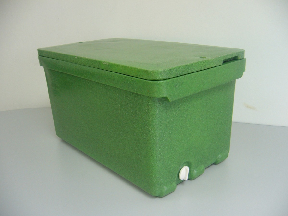 Insulated Plastic Fish Box By Ocean Roto Moulding Sdn. Bhd., Malaysia