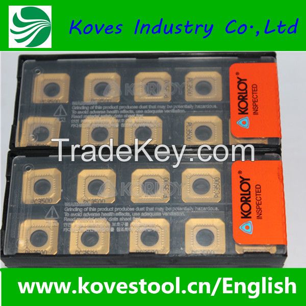 Korloy  SEXT14M4AGSN  ISO indexable carbide insert for CNC Tool holder