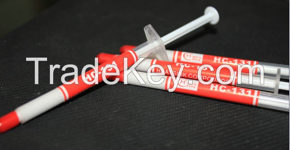 Delicate high thermal conductivity thermal silicone grease