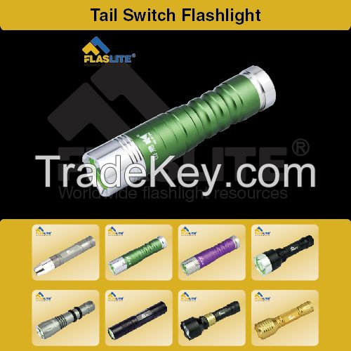 LED Tail Switch Flashlight -Flaslite