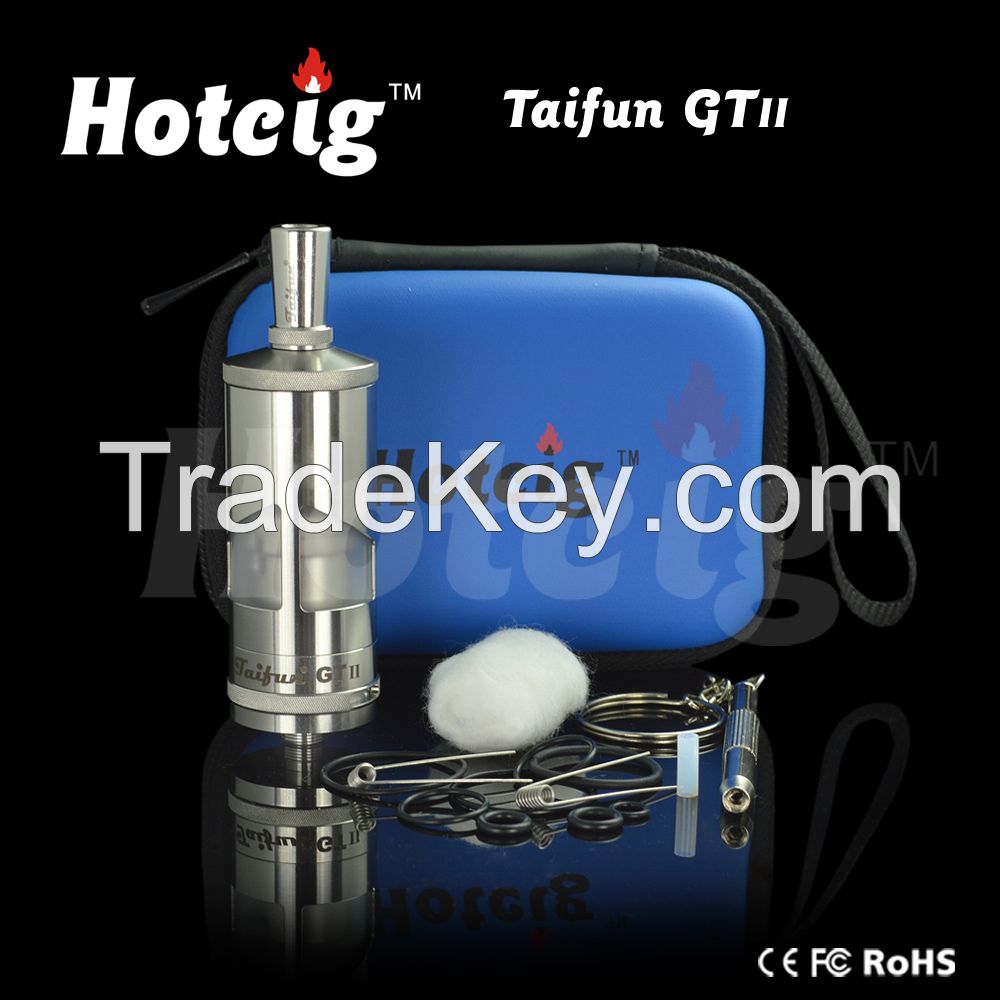 Black kayfun hot selling kayfun tank kit atomizer from hotcig kayfun quartz tank kit