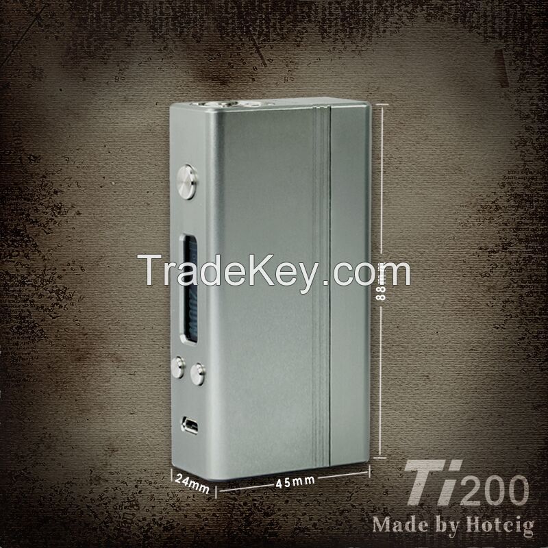 2016 newest and hottest dna200 mod Ti200 from hotcig wholesale 