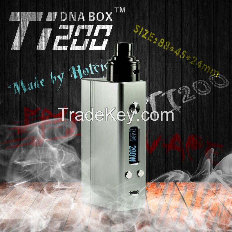 Ti200 the smallest dna200 mod in the world from Hotcig with evolv dna200 chip 
