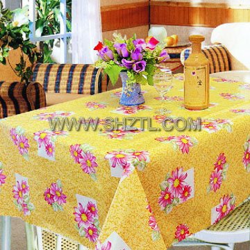 Printed PVC/PE/PEVA Tablecloth