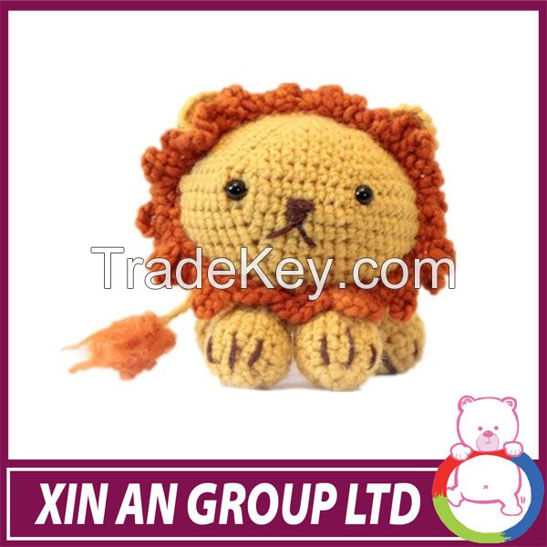 Promotional animal plush lion soft toy