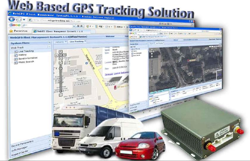 GPS car tracker + PC based map software