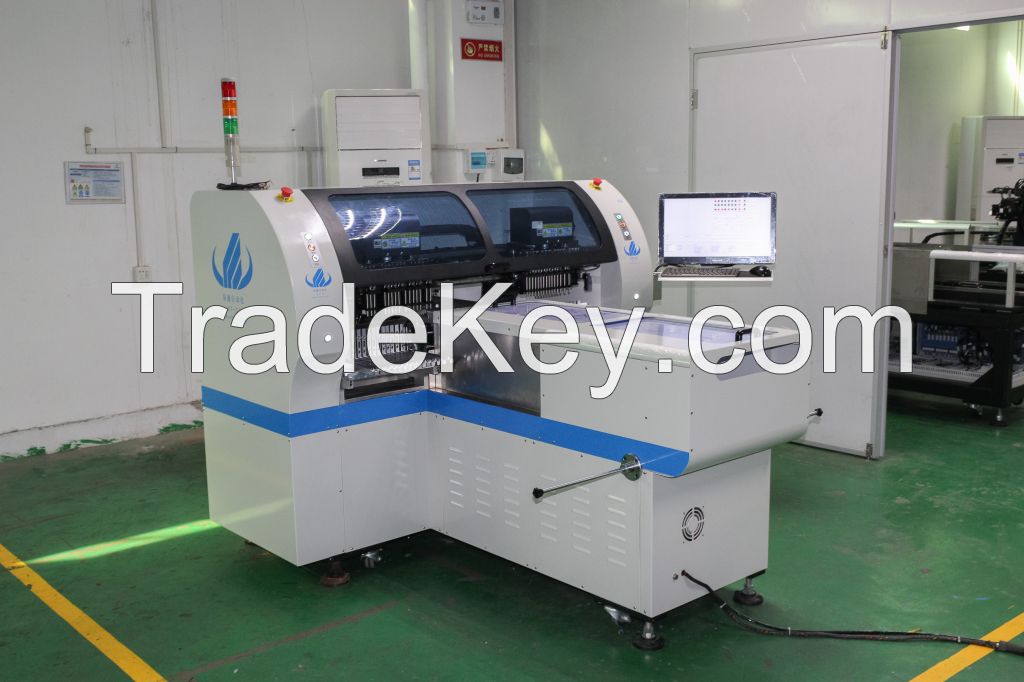 SMT LED automatic high-speed pick and place machine apply to SMT assembly production line/advanced technology patent LED mounter