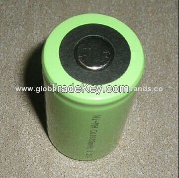 NiMH Rechargeable Battery with 1.2V, 10, 000mAh Capacity, D Size Single