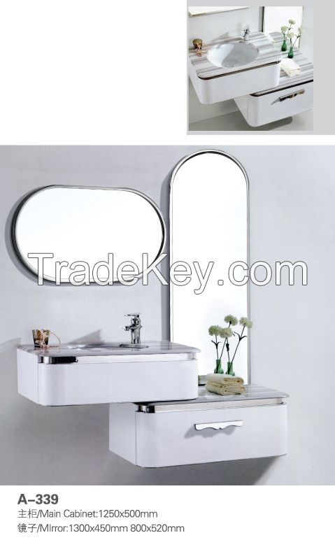 stainless steel bathroom vanity/bathroom vanity/bathroom cabinet