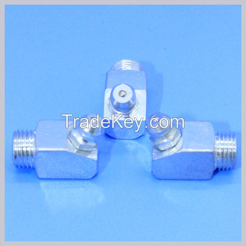 Hydraulic 10mm*1 65Degree Square Angle Steel Zerk Grease Fitting Grease Nipple