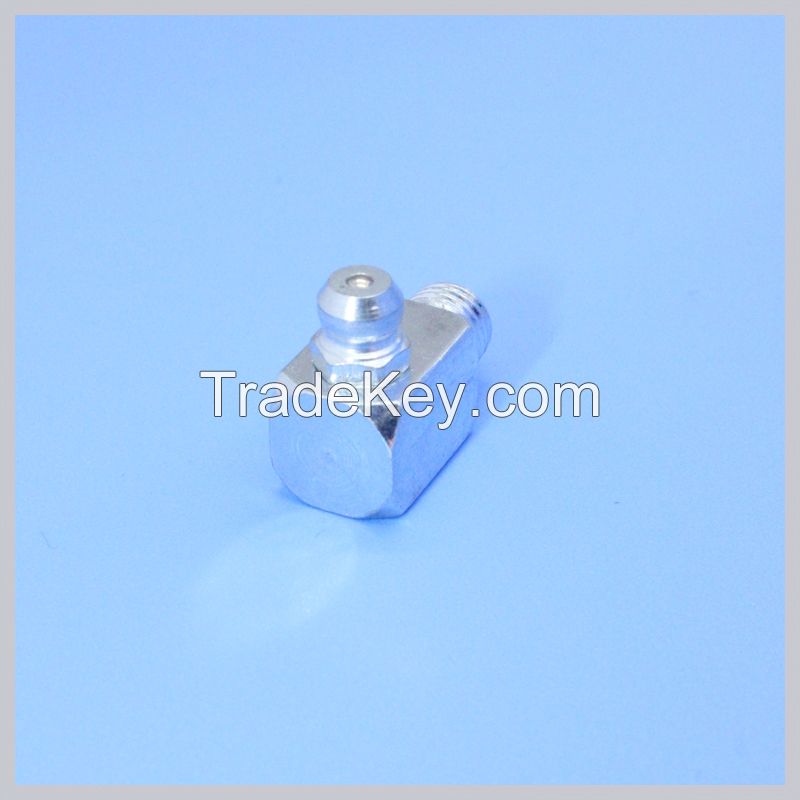 Hydraulic Grease Nipple 6mm*1 90Degree Square Angle Steel Zerk Fitting