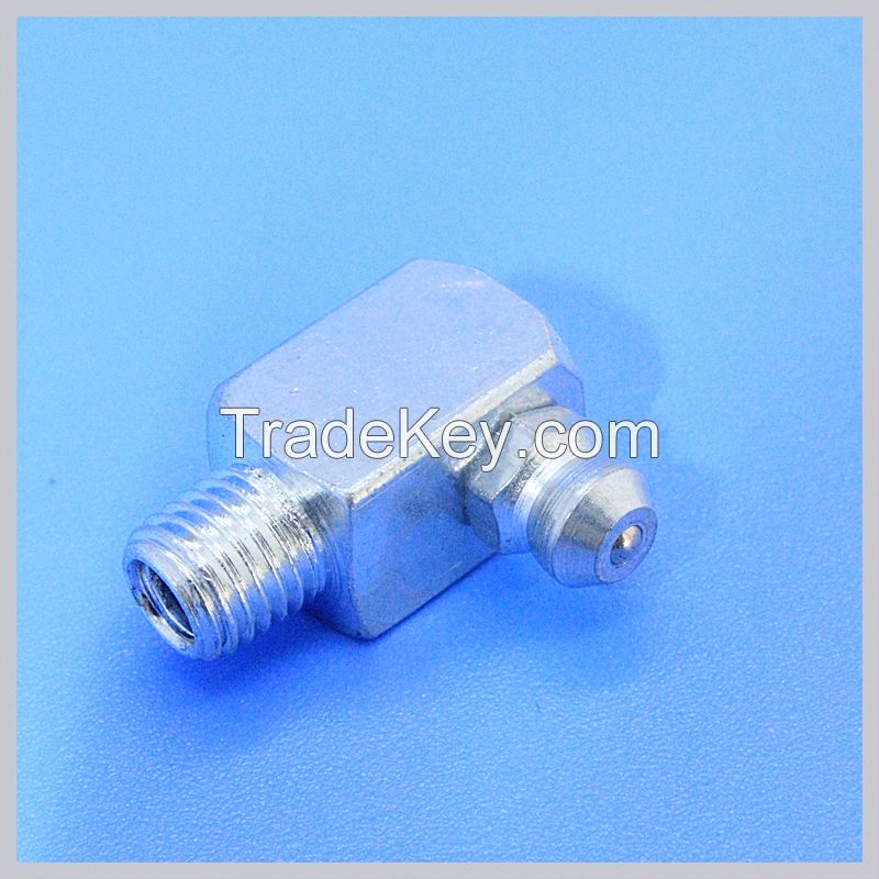 Standard Universal M8*1 90Degree Square Angle Steel Zerk Grease Fitting Grease Nipple