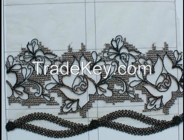 embroidery lace,water soluble