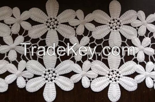 embroidery lace,water soluble