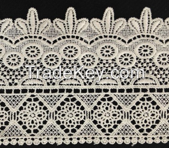 embroidery lace,water soluble 
