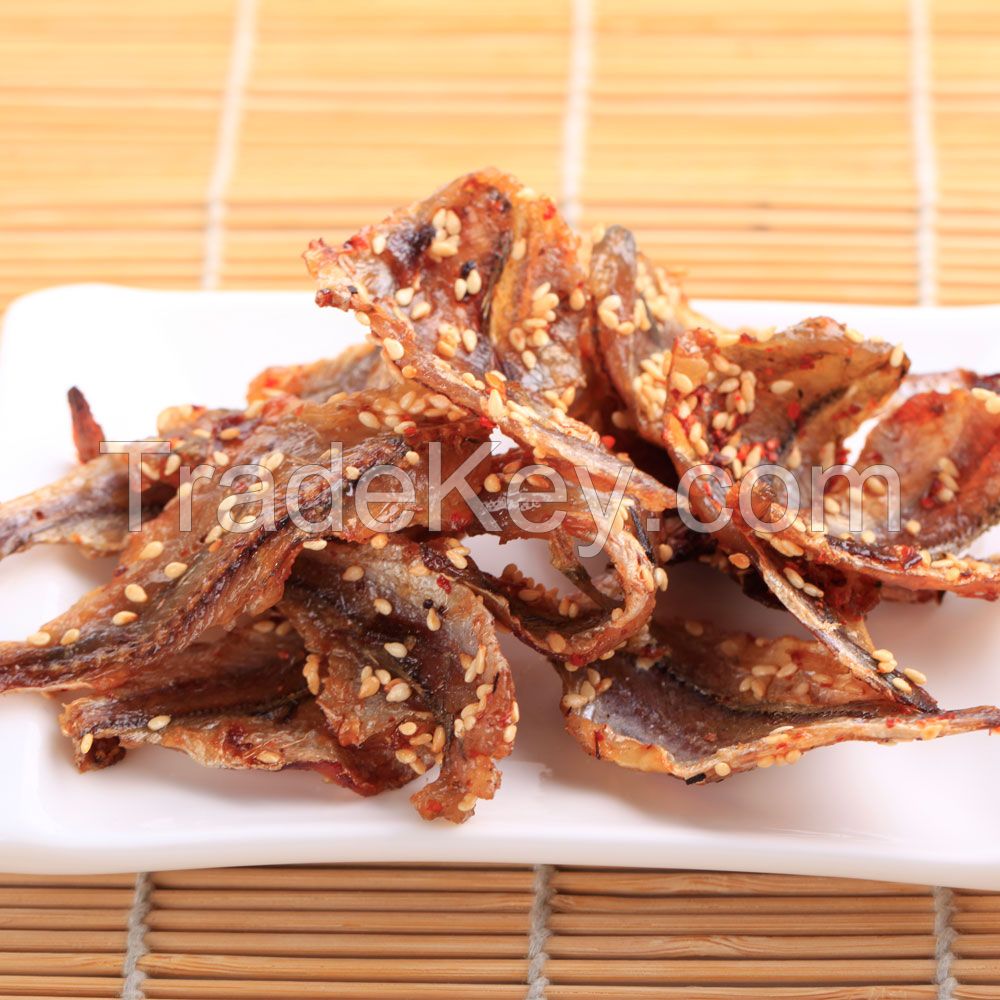 Dried yellow croaker spicy