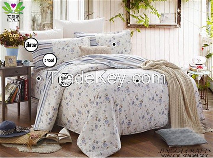 High Quality Handmade Pure Cotton Comforter Cover Set Ventilate Massage Function Bedding Set King/Queen/Full/Twin Size 4pcs