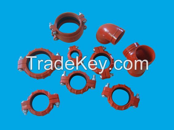 grooved couplings, grooved fittings, grooved pipe fittings, pipe fittings, couplings, fittings, pipe connectors, valves