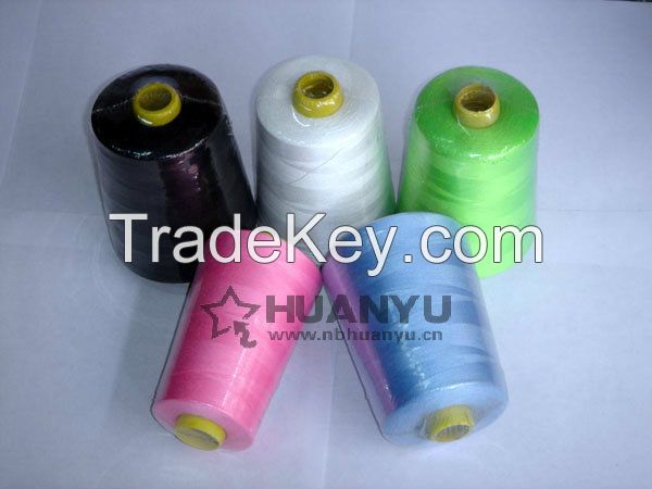 100% spun polyester sewing thread