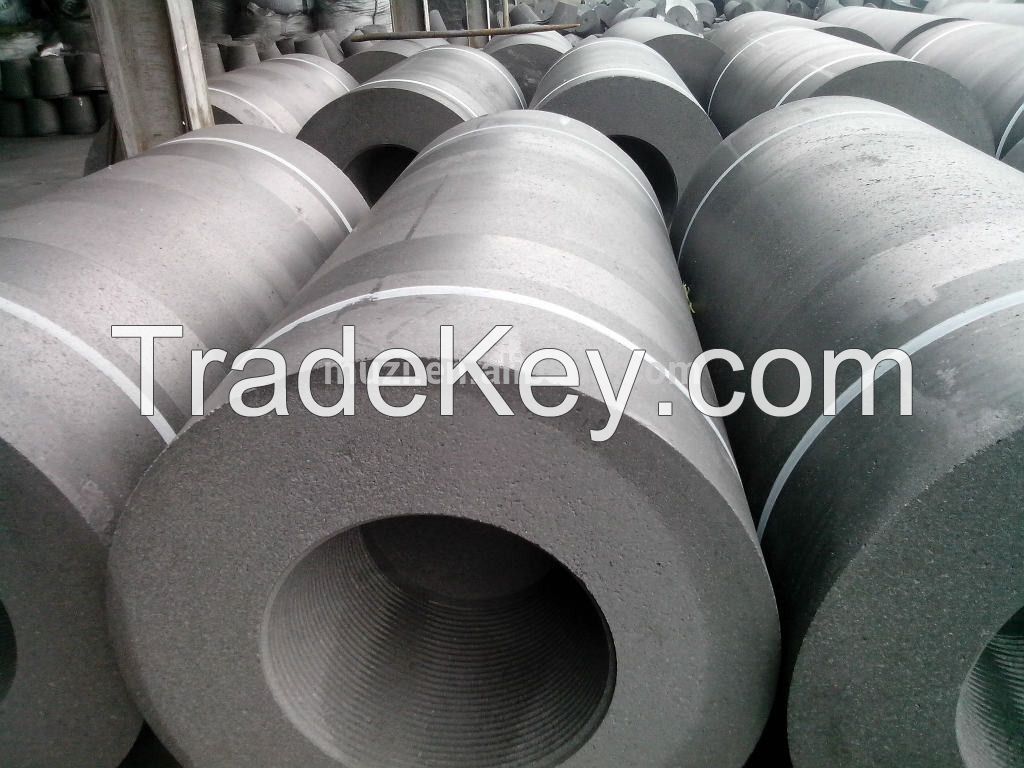 Graphite Manufacturer Graphite Electrode(Dia50-500mm) with Nipple