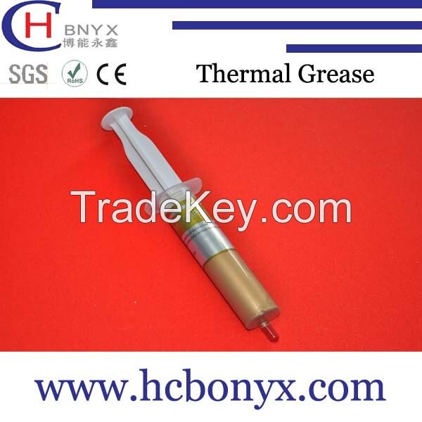 Golden silicone thermal compound for computer heatsink