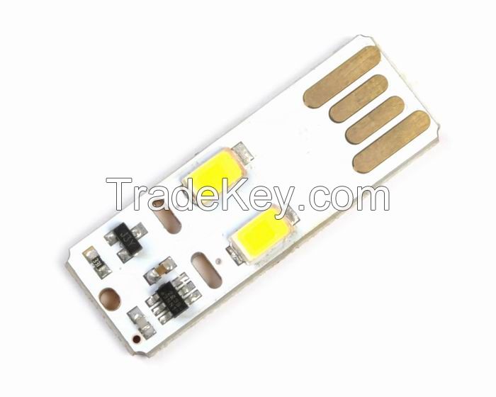  USB Touch Light Module White Superbright Bulb Light LED
